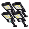 Pack De 4 Focos Solares Con Sensor de Movimiento