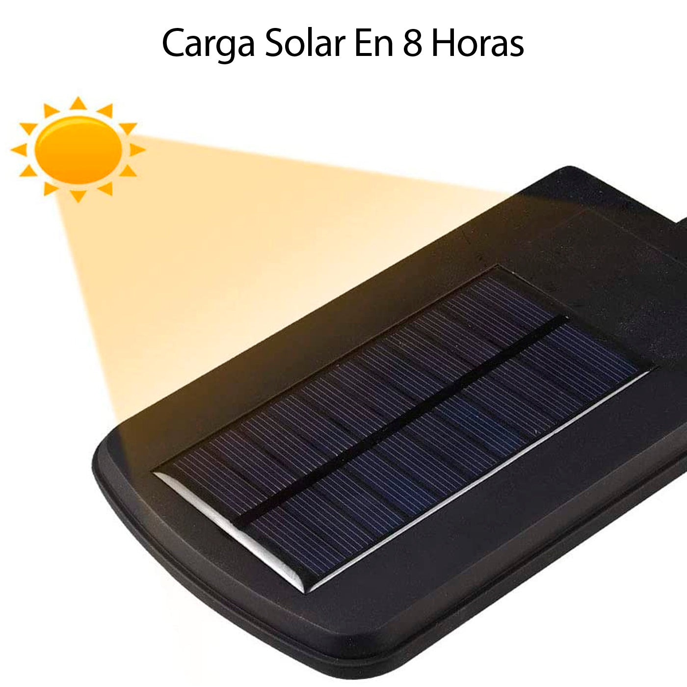 Pack De 4 Focos Solares Con Sensor de Movimiento