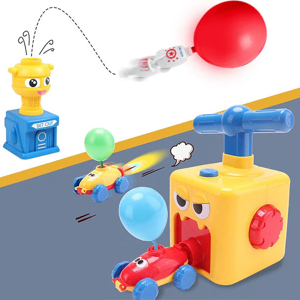 BOMBIN LAZADOR DE GLOBOS AUTOS Y COHETES