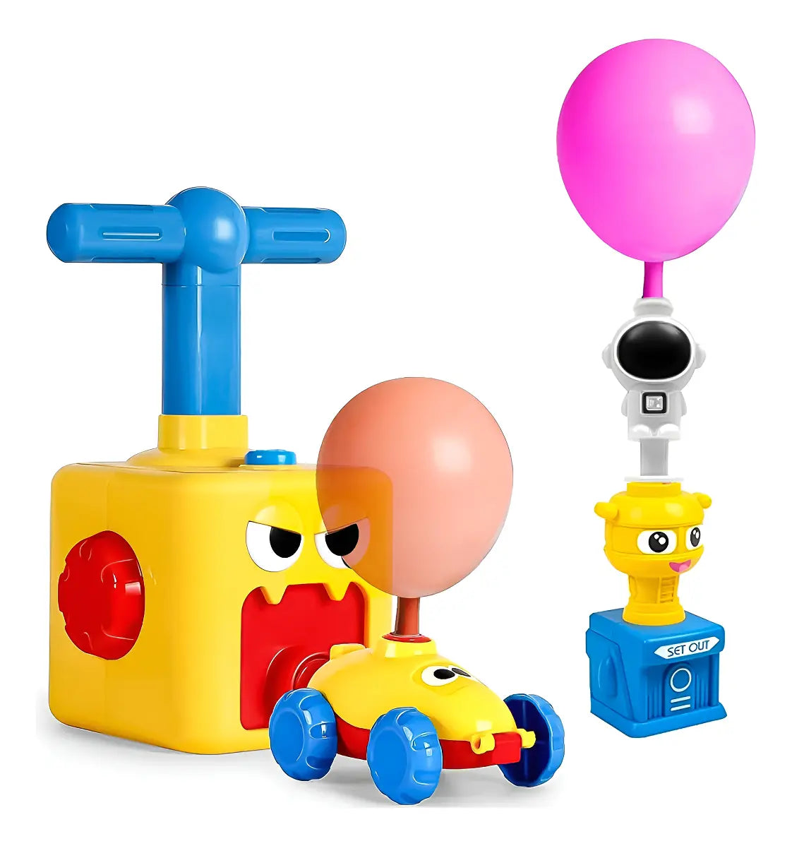 BOMBIN LAZADOR DE GLOBOS AUTOS Y COHETES