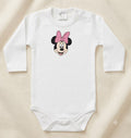 Body Bebé Talla 3 meses 100% Algodón Color Blanco Estampado
